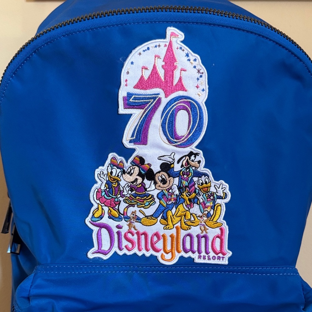 Stoney Clover Lane Blue Backpack with Disney Design - Picture 2 of 4